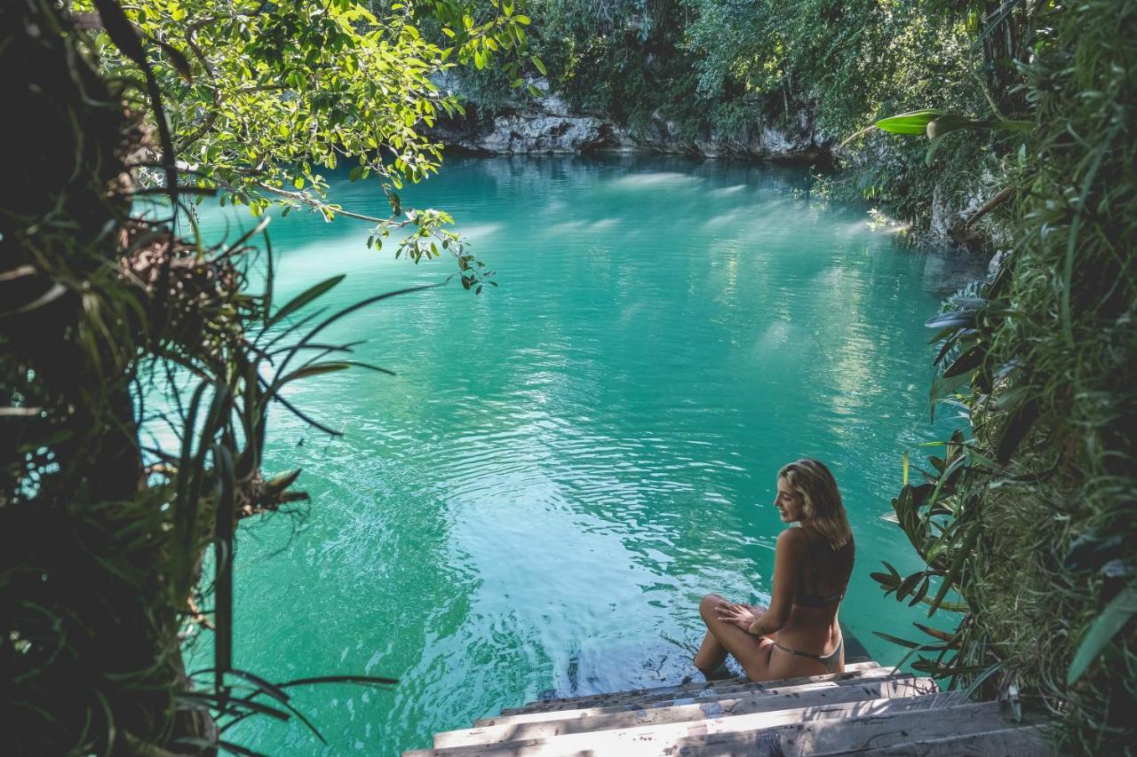 Wakax Hacienda - Cenote & Boutique Hotel Tulum Pueblo Buitenkant foto