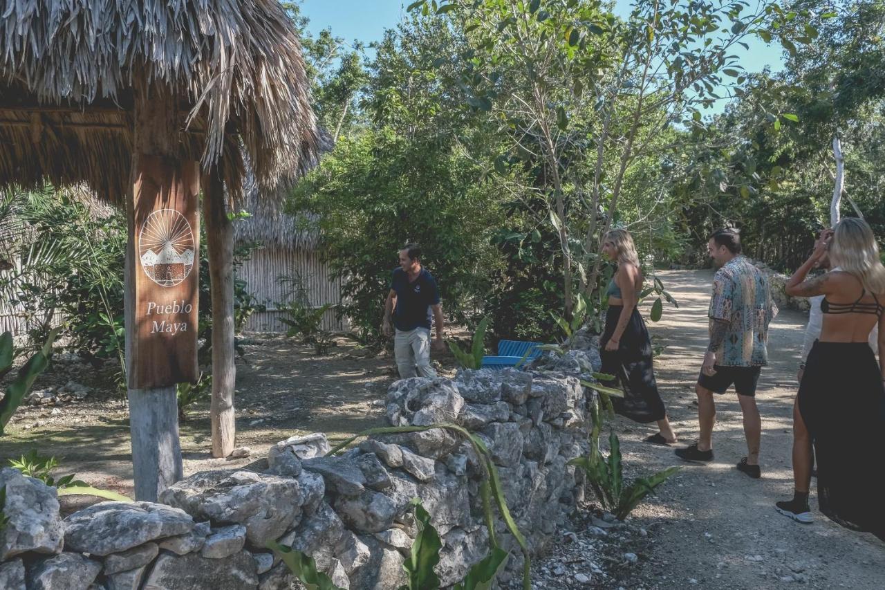 Wakax Hacienda - Cenote & Boutique Hotel Tulum Pueblo Buitenkant foto