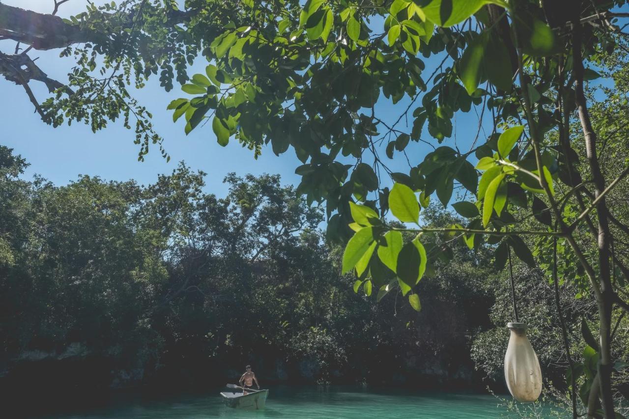 Wakax Hacienda - Cenote & Boutique Hotel Tulum Pueblo Buitenkant foto