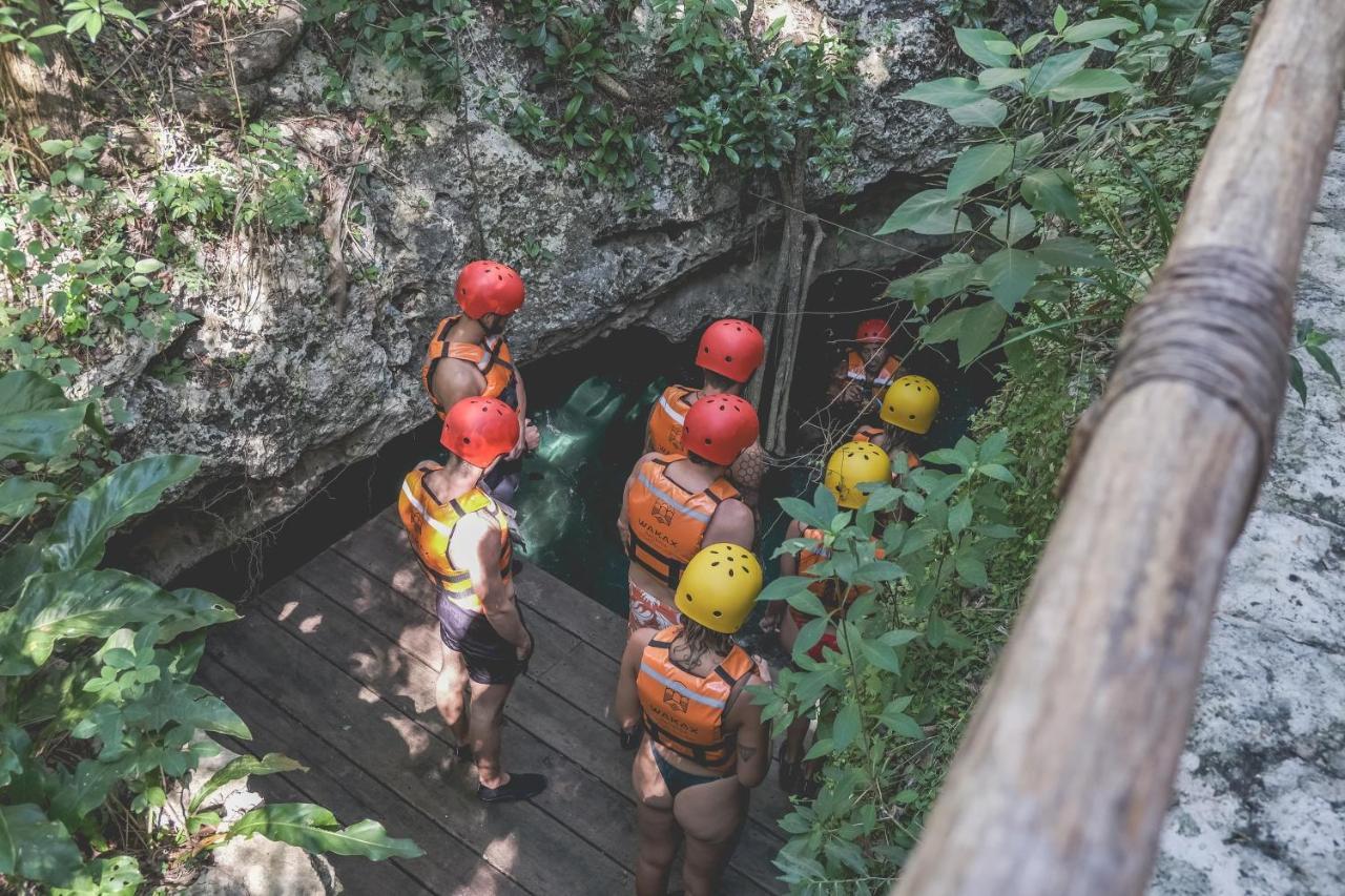 Wakax Hacienda - Cenote & Boutique Hotel Tulum Pueblo Buitenkant foto