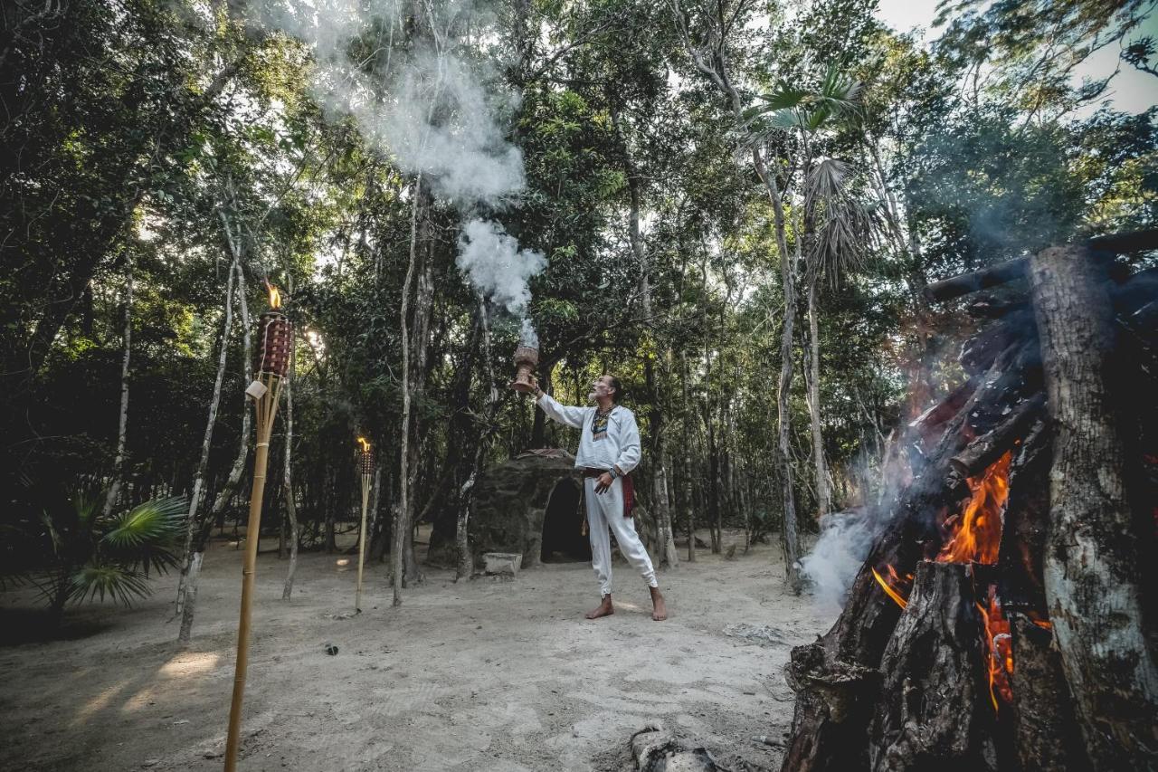 Wakax Hacienda - Cenote & Boutique Hotel Tulum Pueblo Buitenkant foto