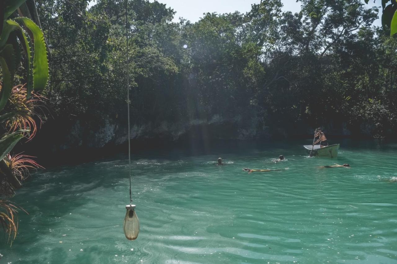 Wakax Hacienda - Cenote & Boutique Hotel Tulum Pueblo Buitenkant foto